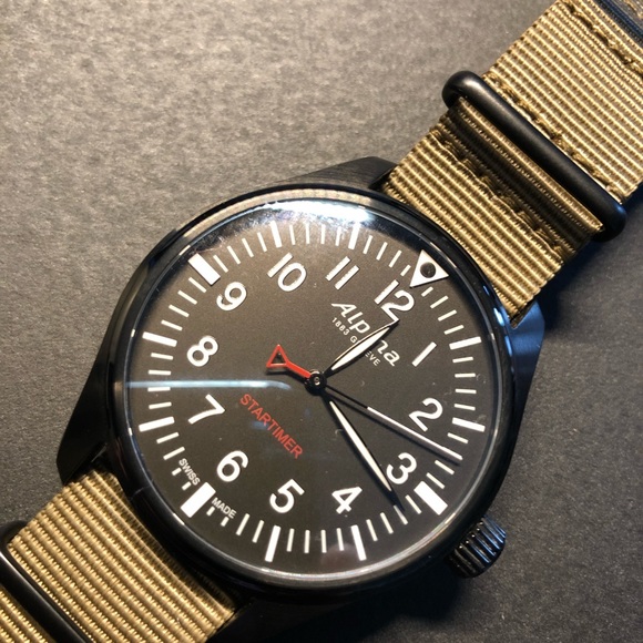 Alpina Startimer Pilot Quartz - Picture 3 of 4